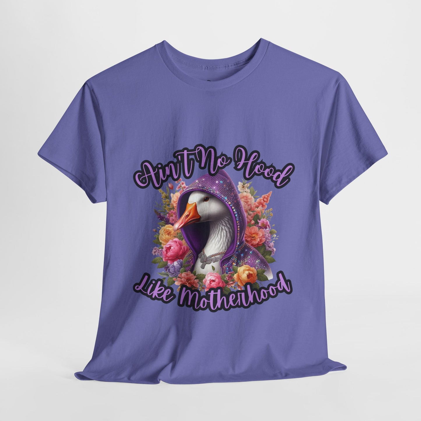 Ain't No Hood Like Motherhood Tee, Funny Mom Shirt, Unisex Cotton Tee, Gift for New Moms, Mother’s Day Apparel, Casual Motherhood Style