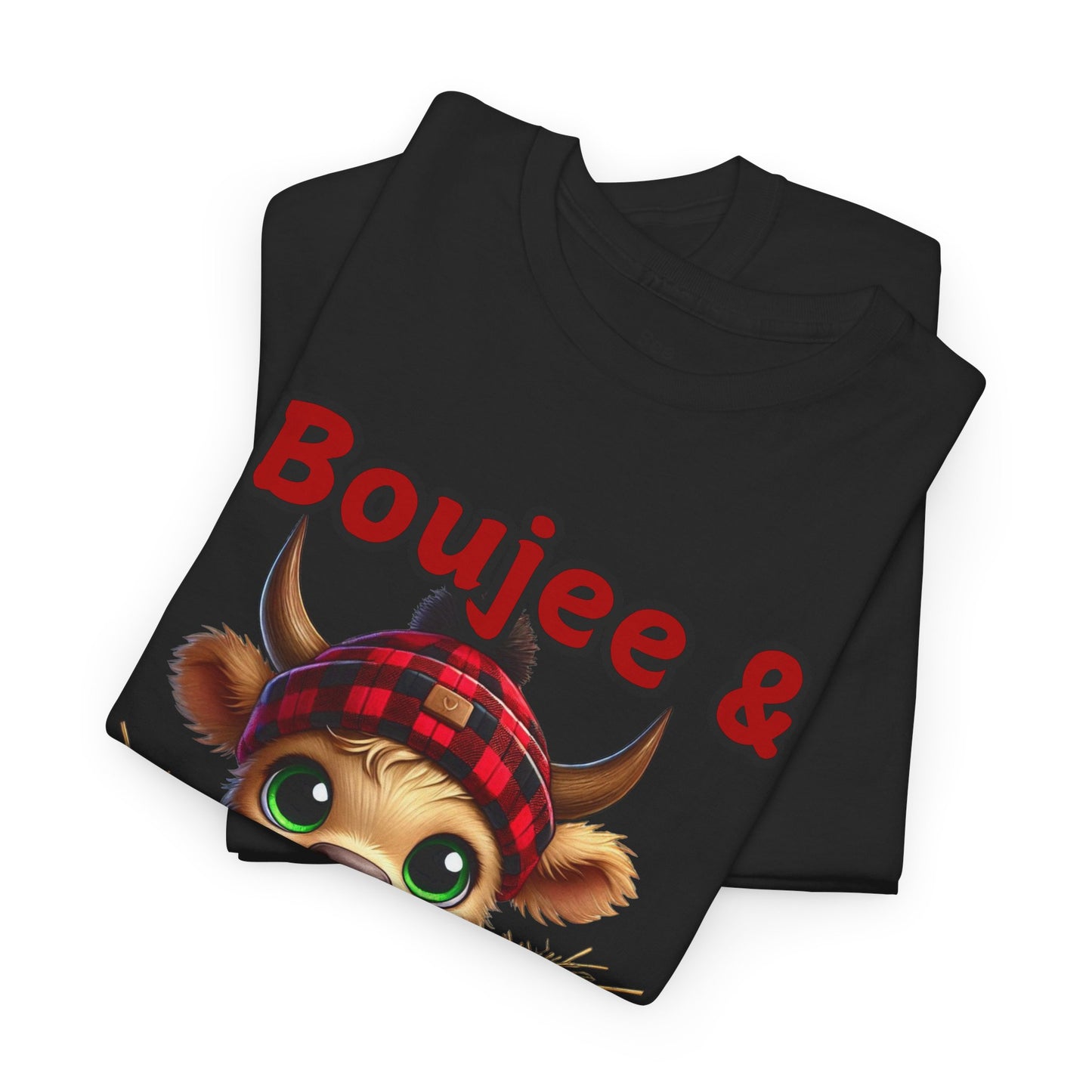 Boujee & Caffeinated Unisex Cotton Tee, Funny Graphic Tee, Gift for Coffee Lovers, Casual Wear, Trendy T-Shirt