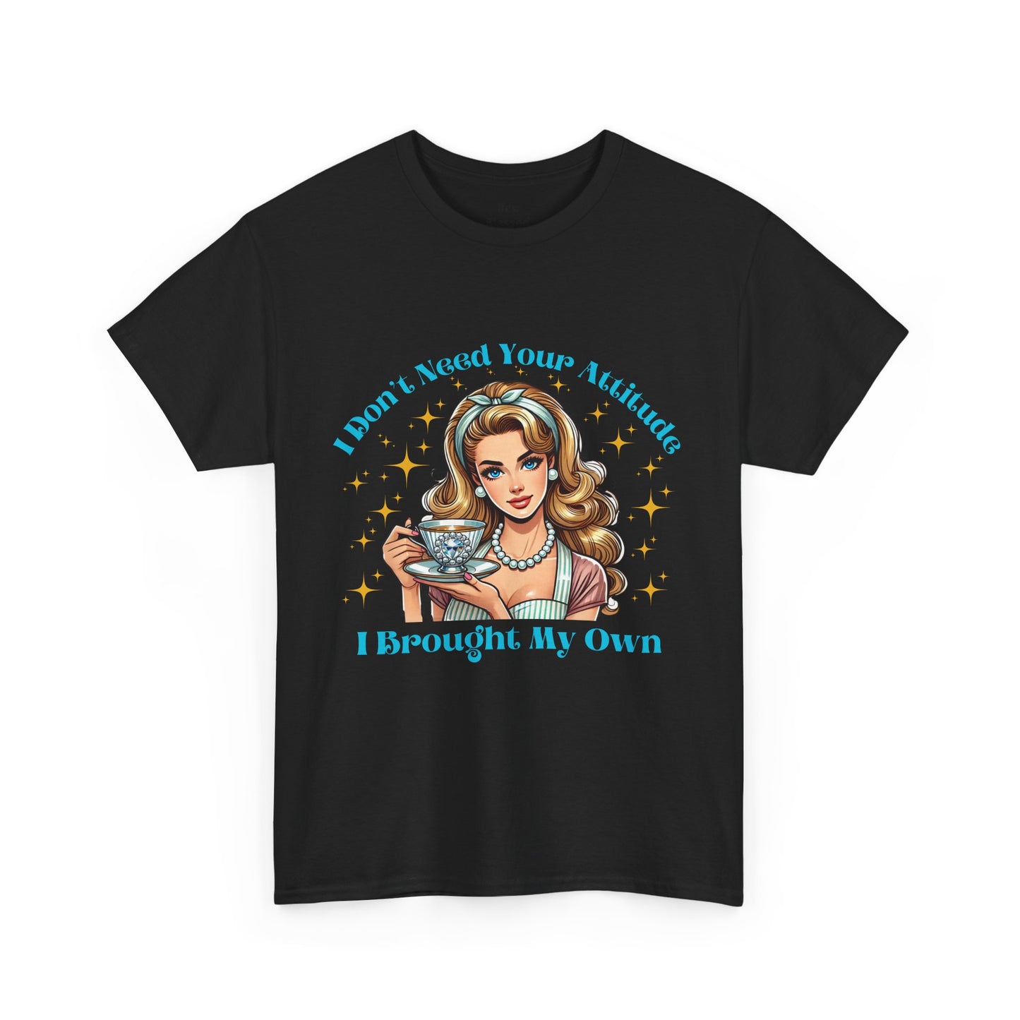 Funny Unisex Heavy Cotton Tee - I Brought My Own, Perfect for Parties, Gifts, Birthdays, Casual Wear, Humor