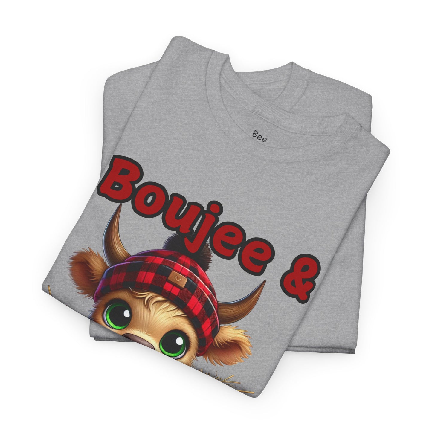Boujee & Caffeinated Unisex Cotton Tee, Funny Graphic Tee, Gift for Coffee Lovers, Casual Wear, Trendy T-Shirt