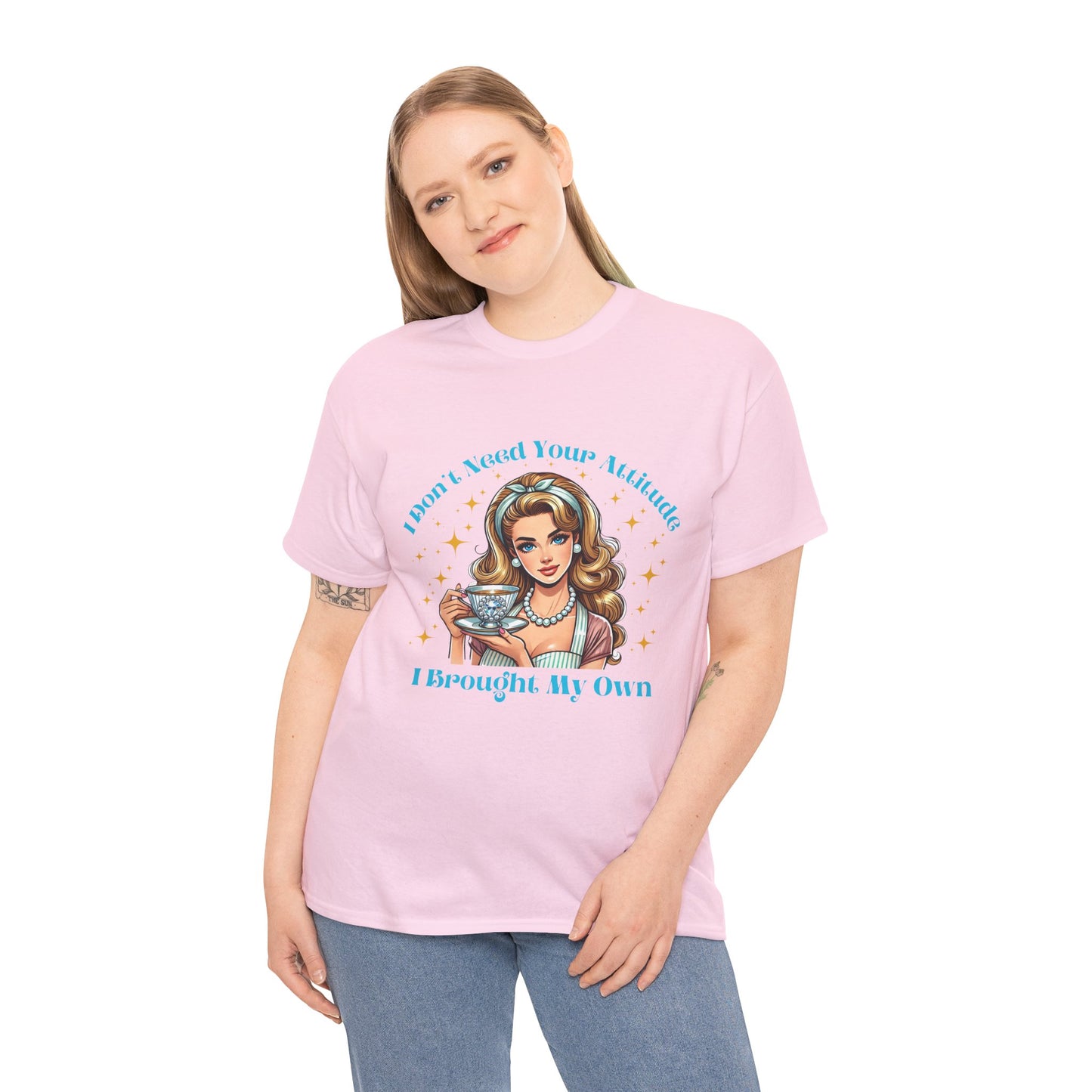 Funny Unisex Heavy Cotton Tee - I Brought My Own, Perfect for Parties, Gifts, Birthdays, Casual Wear, Humor