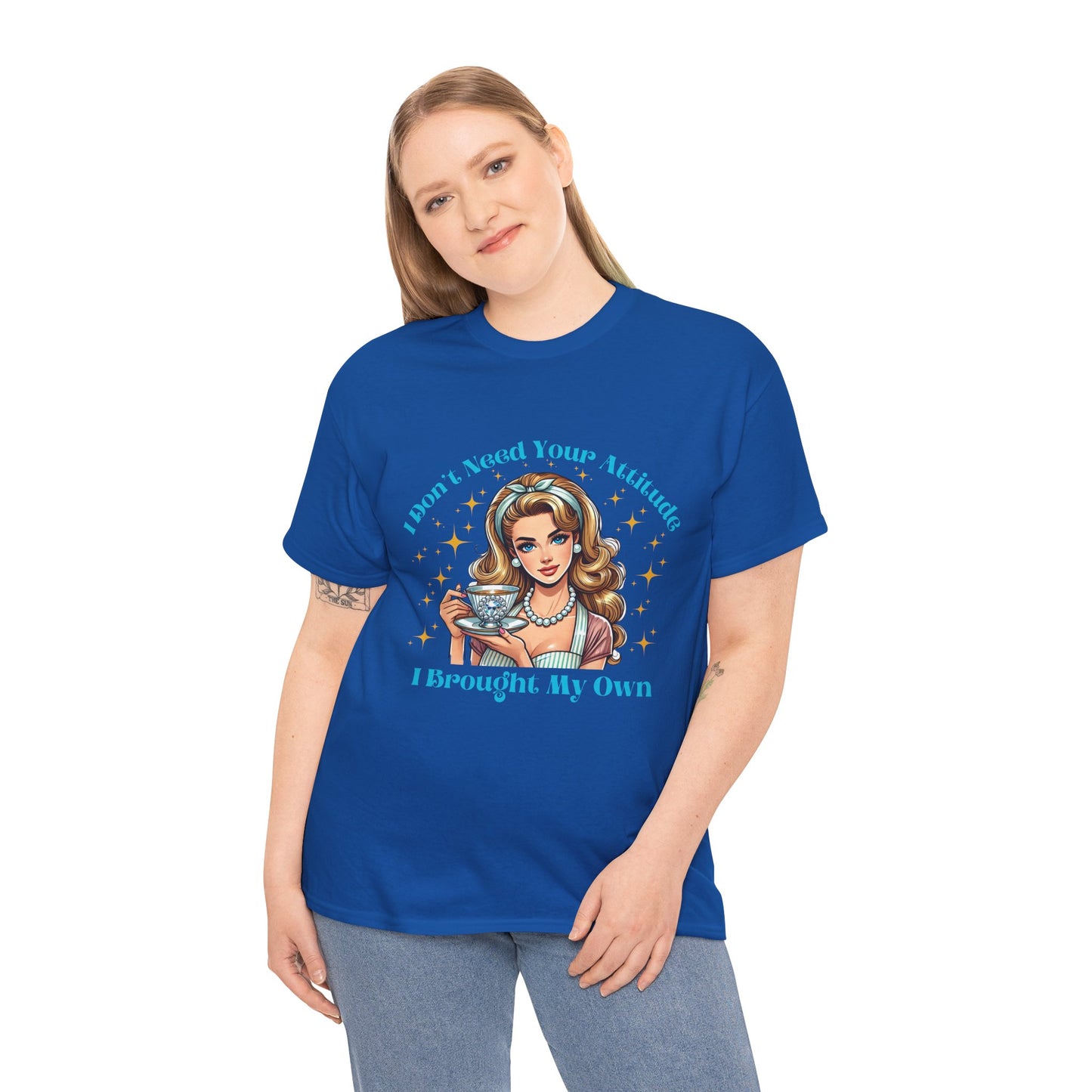 Funny Unisex Heavy Cotton Tee - I Brought My Own, Perfect for Parties, Gifts, Birthdays, Casual Wear, Humor