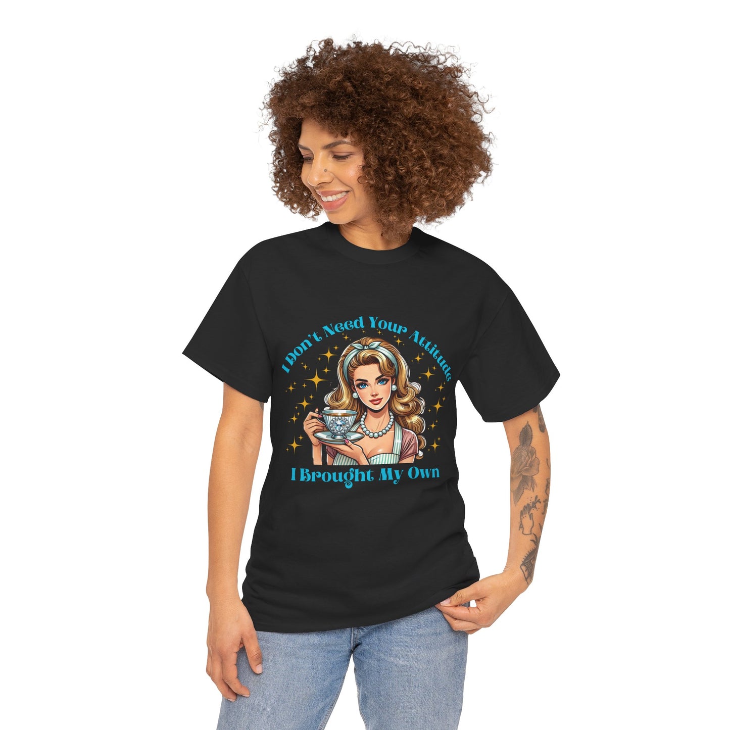 Funny Unisex Heavy Cotton Tee - I Brought My Own, Perfect for Parties, Gifts, Birthdays, Casual Wear, Humor